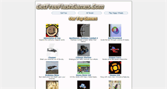 Desktop Screenshot of getfreeflashgames.com