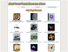 Tablet Screenshot of getfreeflashgames.com